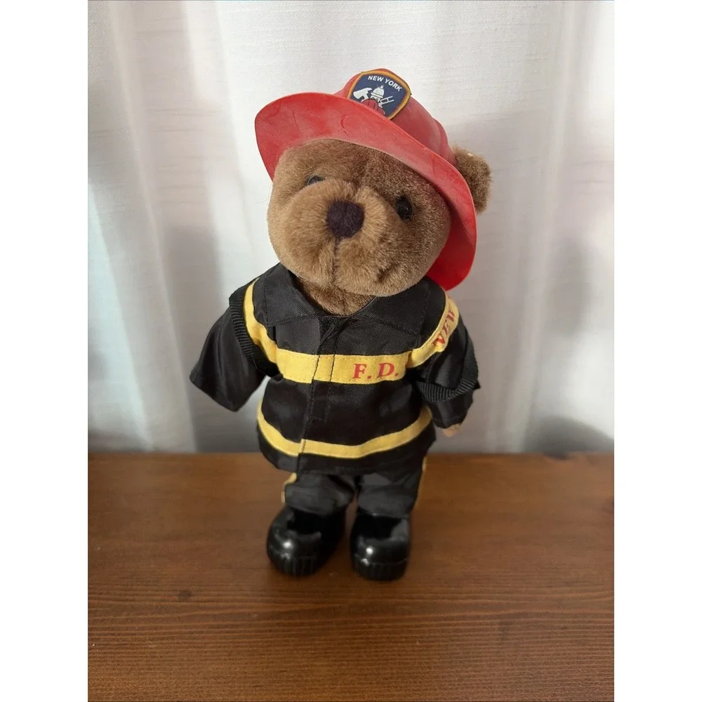 Comemorative 2001 American‎ Hero NYFD Bear Plush